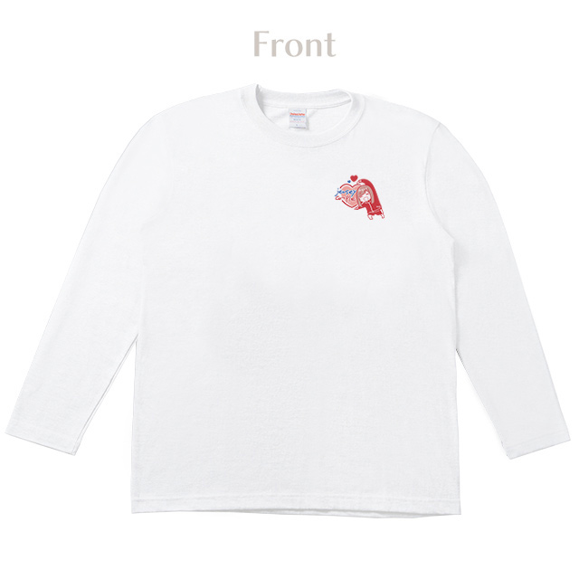 ワンポイントロングTシャツ