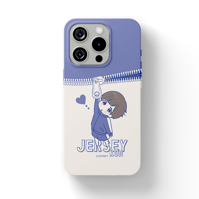 ジャージくんiPhoneケース-ハートZIP-