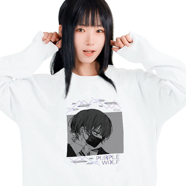カシバロンT【白】-WOLF BLACK-