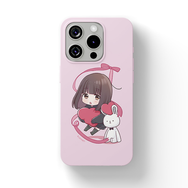 くるみちゃん。iPhoneケース-リボンハート-