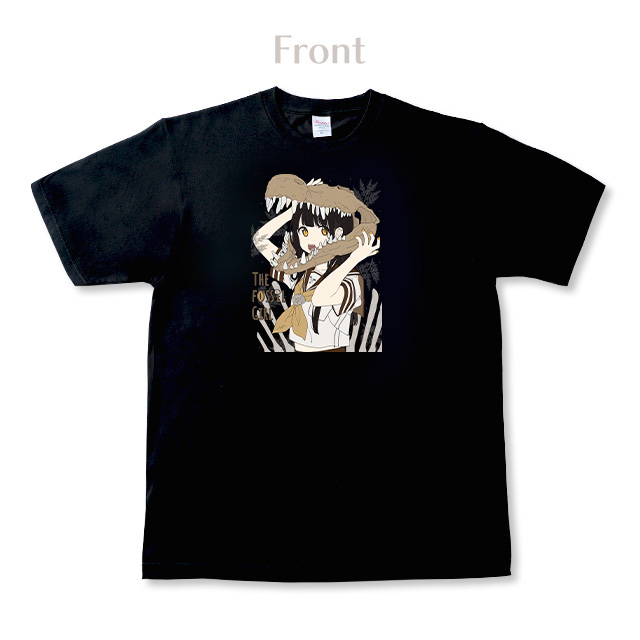 ぽむT【黒】 -THE FOSSIL GIRL-