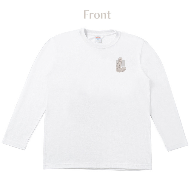 キロ/佑 ワンポイントロングTシャツ