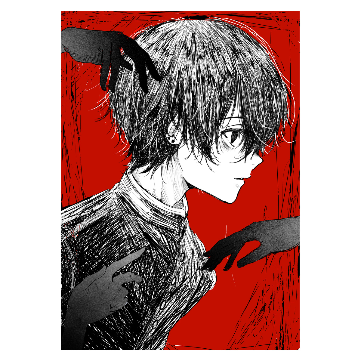 ﾒﾛｳT【白】-01-