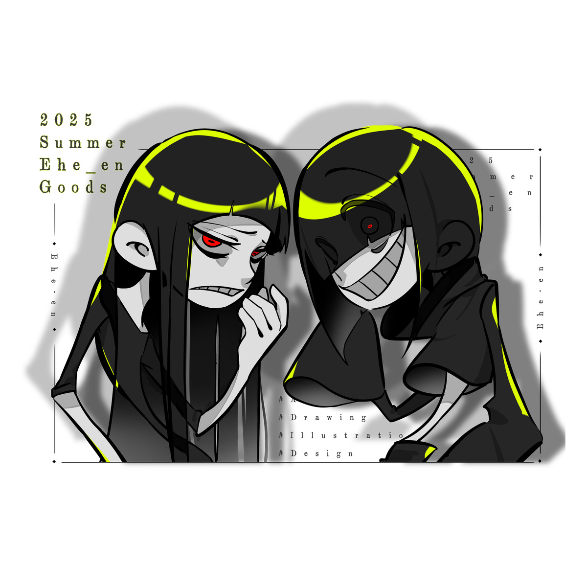 えへn Tシャツ【白】_02