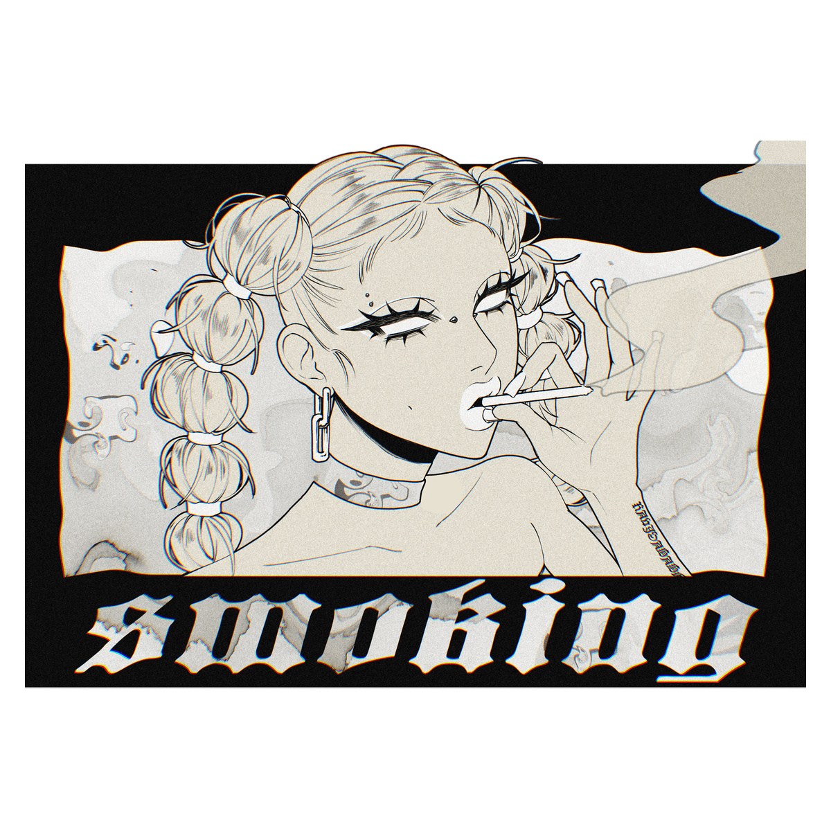 RAVEN GIRLS – Rebel Smoke Tee