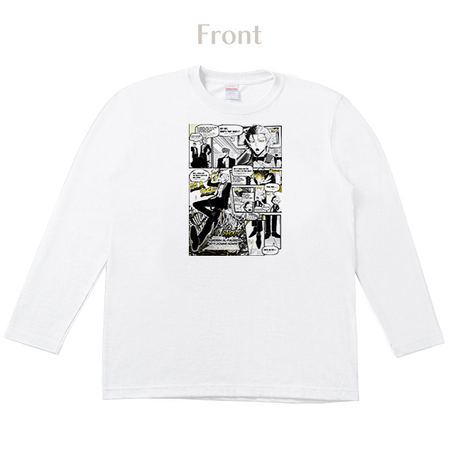 榎 もる ロングTシャツ【白】