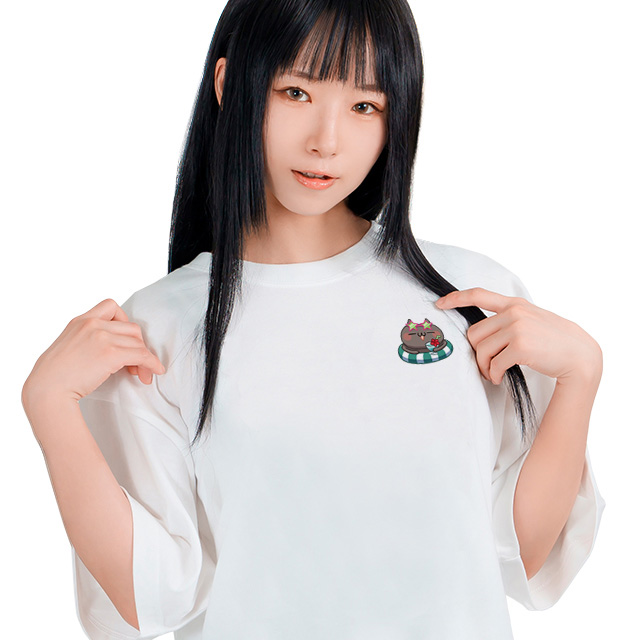 くろバカンス ワンポイントTシャツ