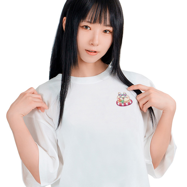 しろバカンス ワンポイントTシャツ