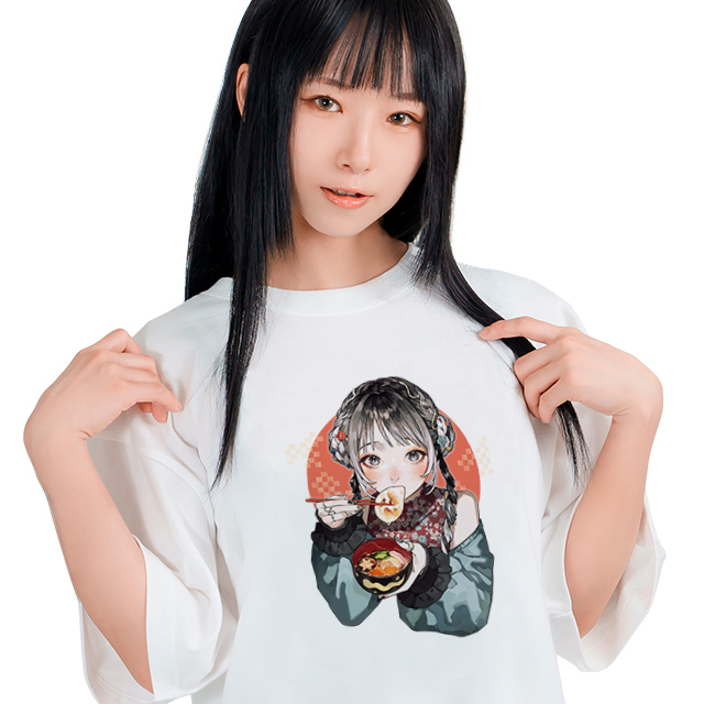 ちゃんふみ Tシャツ -福喰-
