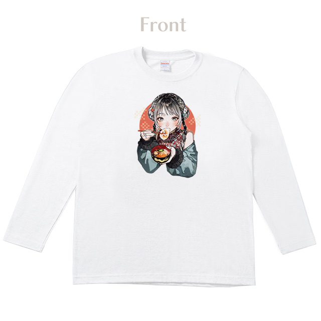 ちゃんふみ ロングTシャツ -福喰-