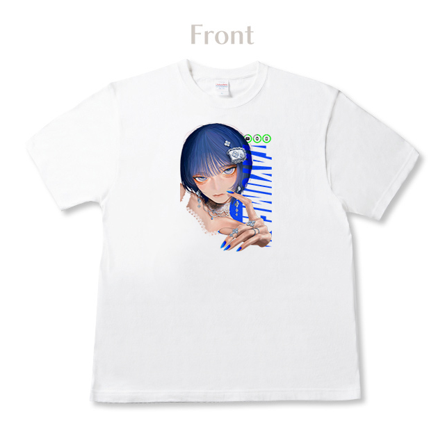 たゆめる Tシャツ【白】-01-
