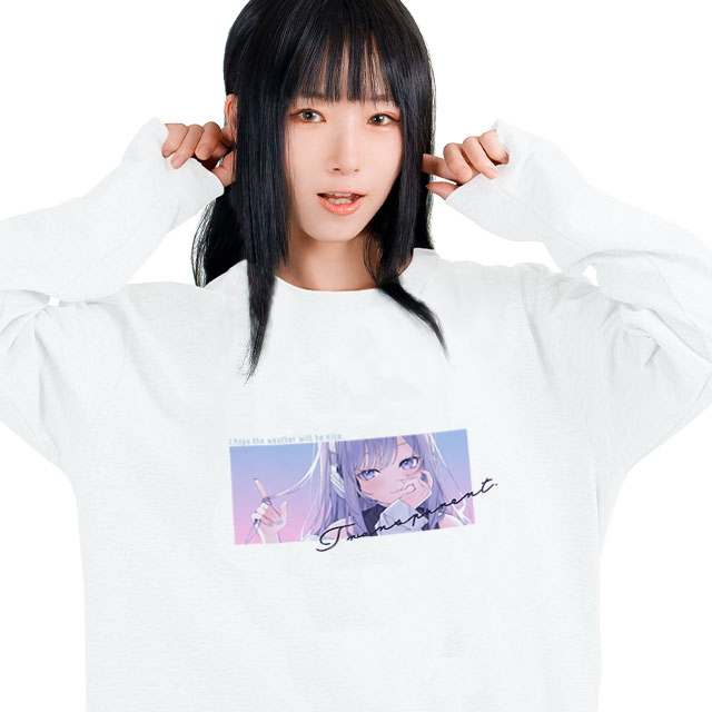 猫とらロンT【白】-01-