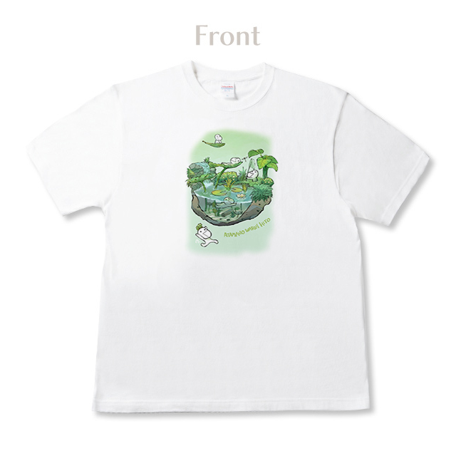 あたまのわるいひと【白】Tシャツ2