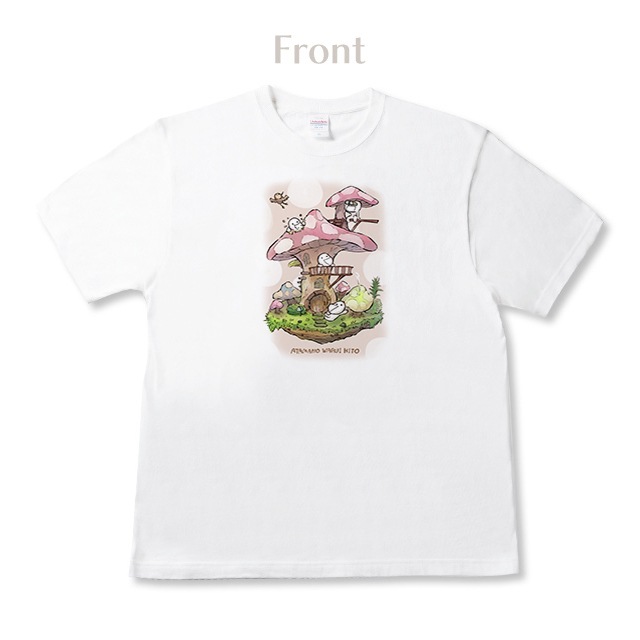 あたまのわるいひと【白】Tシャツ3