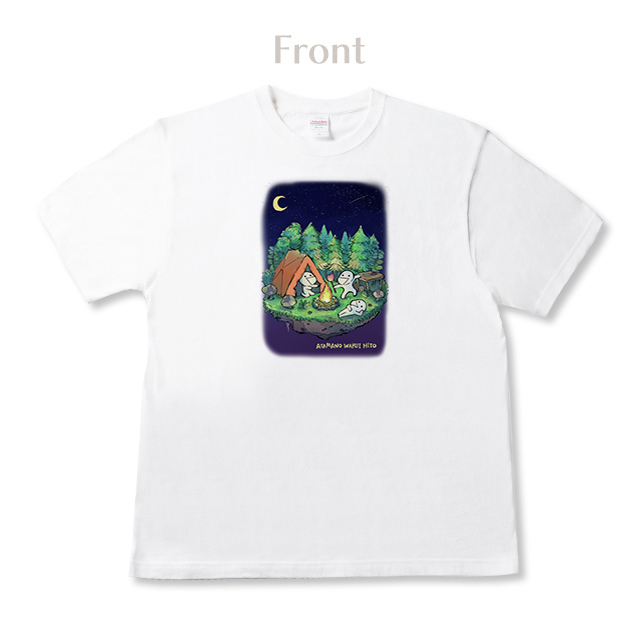 あたまのわるいひと【白】Tシャツ5