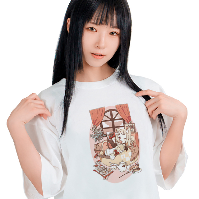 しろなっぱ【白】Tシャツ1