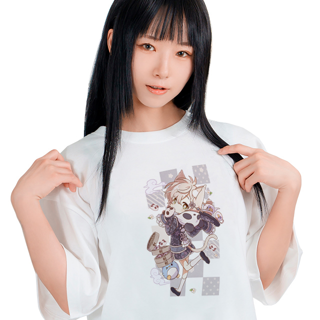 しろなっぱ【白】Tシャツ4