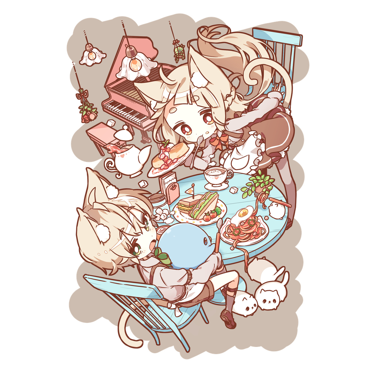 しろなっぱ【白】Tシャツ5