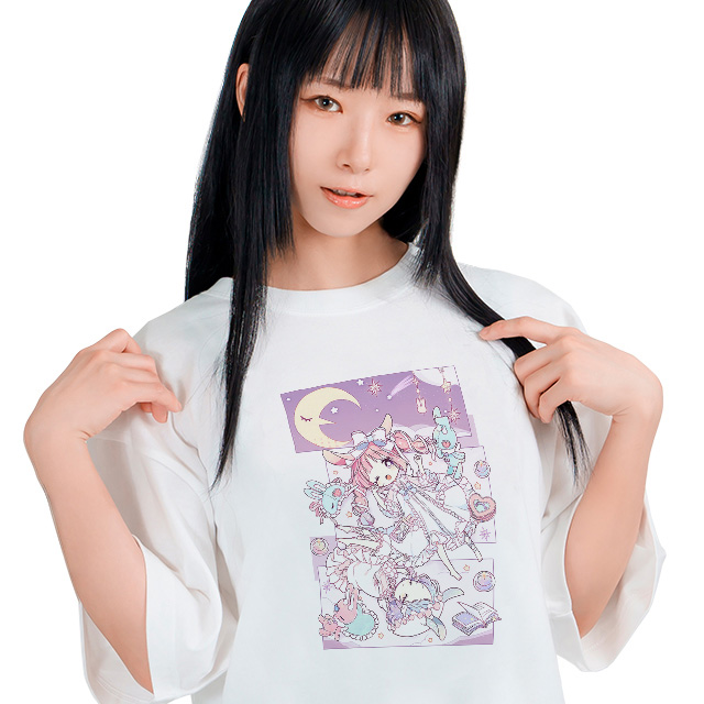 しろなっぱ ゆめうさ女子 Tシャツ