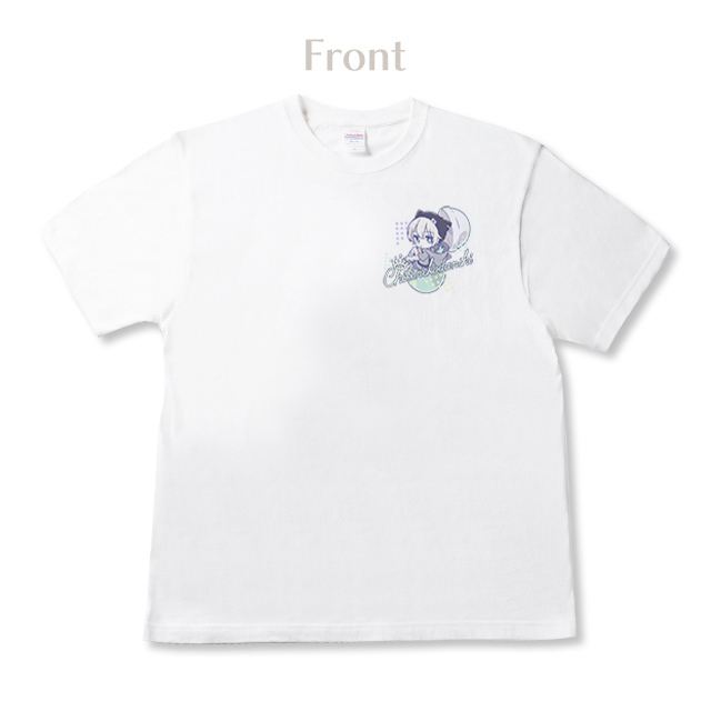 しろなっぱ ちびねこ男子ワンポイントTシャツ
