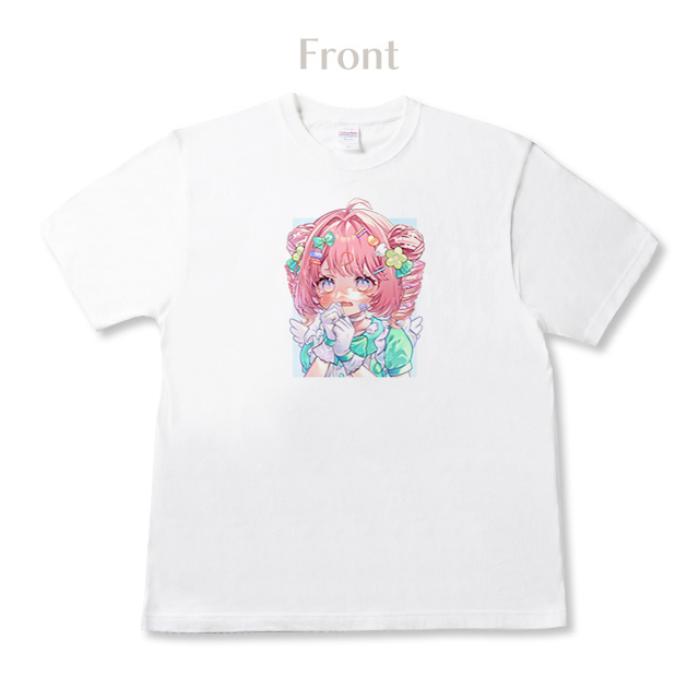 鹿森こだま 魔法少女 Tシャツ