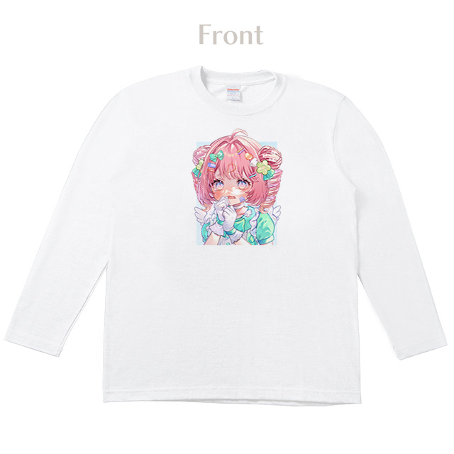 鹿森こだま 魔法少女 ロングTシャツ
