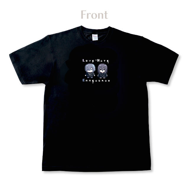 潤＆十亜 黒Tシャツ