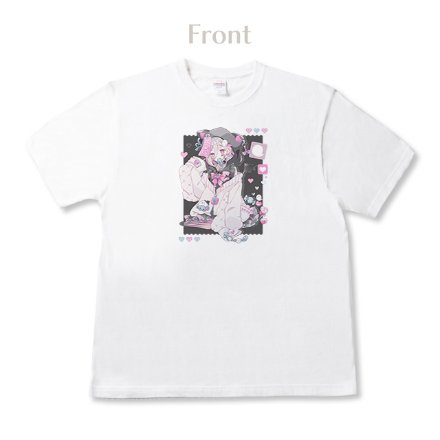 むと Tシャツ【白】-01-