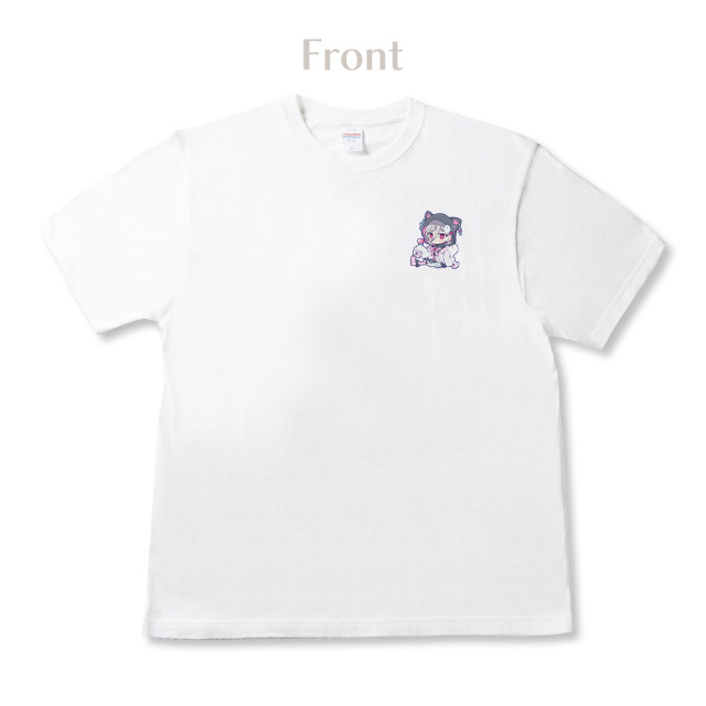 むとちびキャラシリーズ ワンポイントTシャツ おばけちゃん