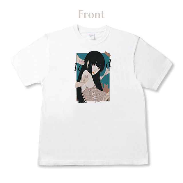 そのレッテルは誰が貼る Tシャツ【白】
