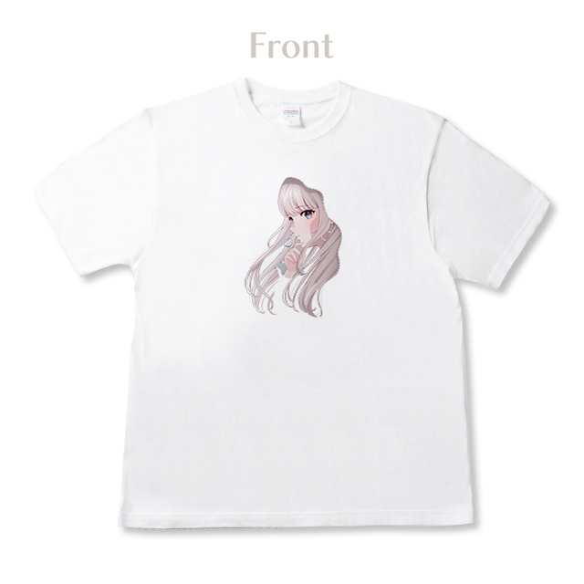 白妙ぬん Tシャツ【白】-01-