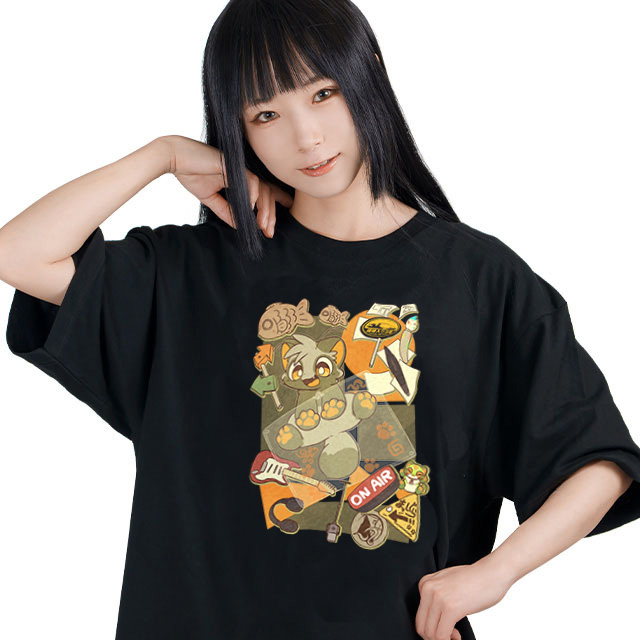とおぼえふうすけ 黒Tシャツ