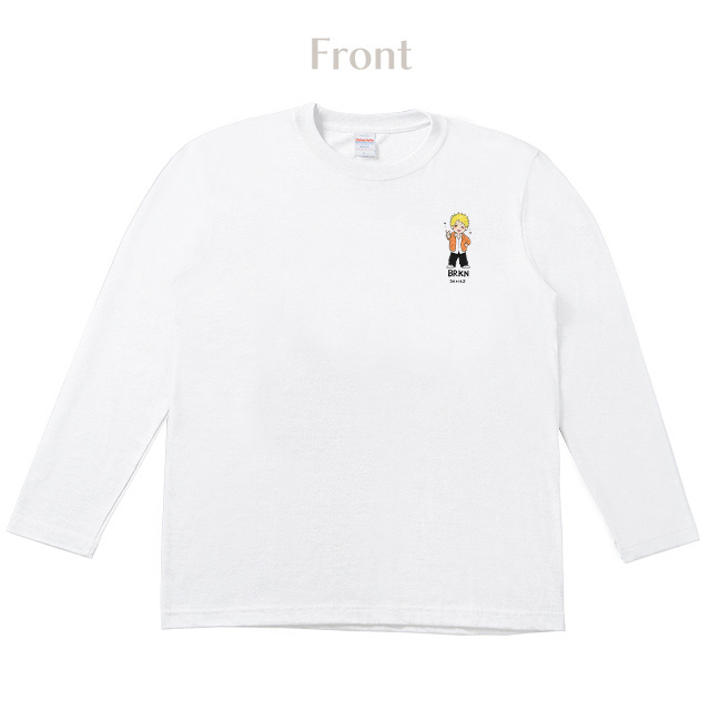 山崎八朔ワンポイントロングTシャツ