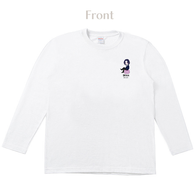 不二暁ワンポイントロングTシャツ