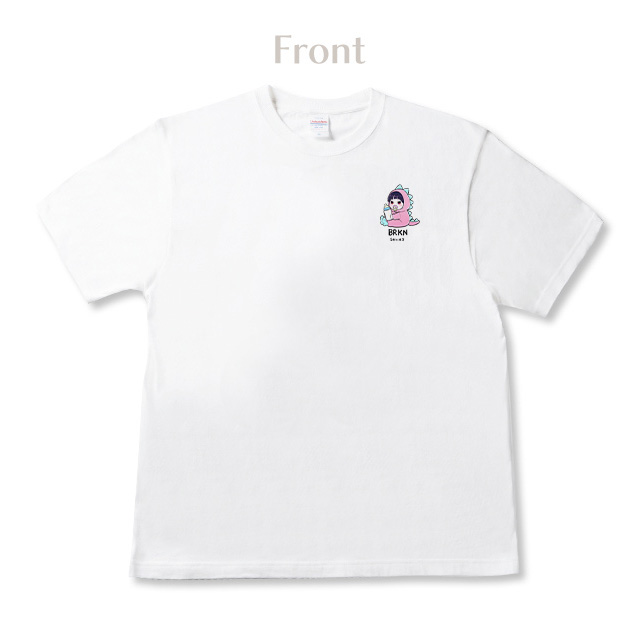 バブ茜ザウルス ワンポイントTシャツ