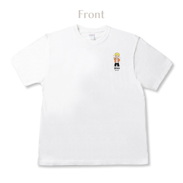 山崎八朔　ワンポイントTシャツ