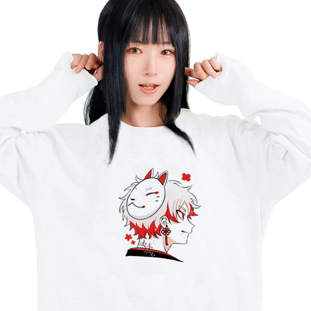 涼芽ヒタキロンT【白】-コン赤-