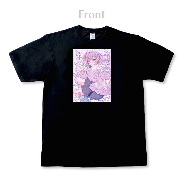 地雷ちゃん 黒Tシャツ