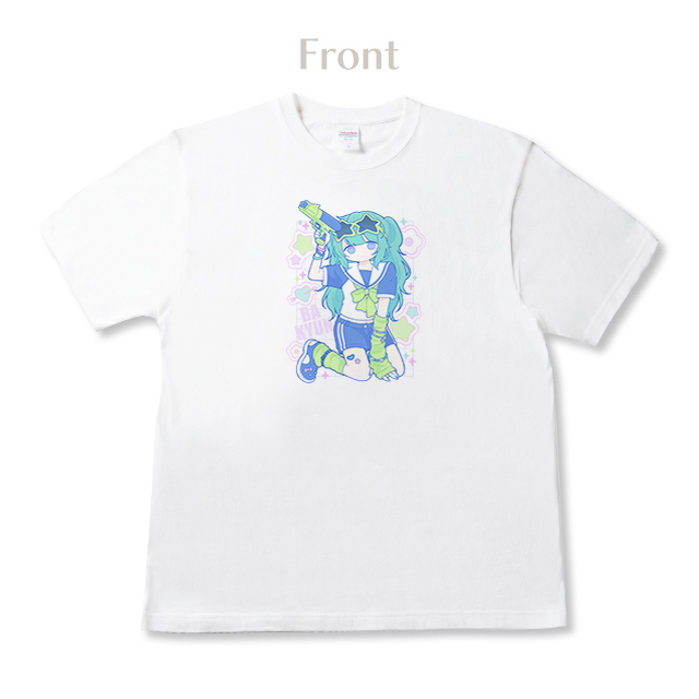 粟屋やわ子 Tシャツ【白】