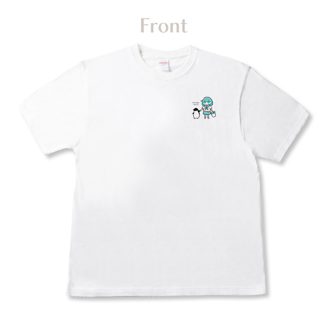 粟屋やわ子 ワンポイントTシャツ