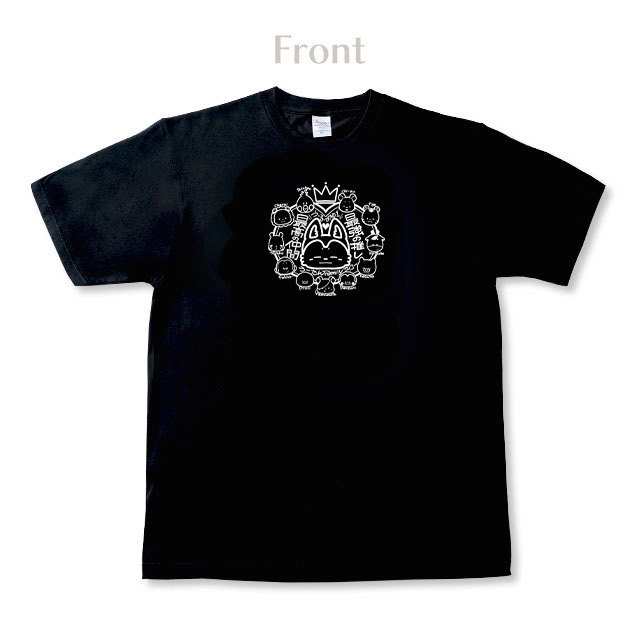 最高の推しうーたんfamily 黒Tシャツ