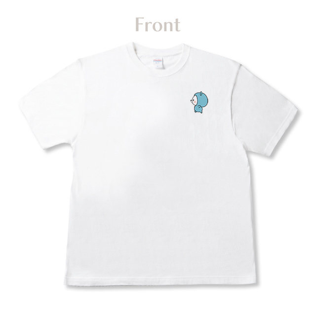 tttan. ワンポイントTシャツ - くまぽこ走る -