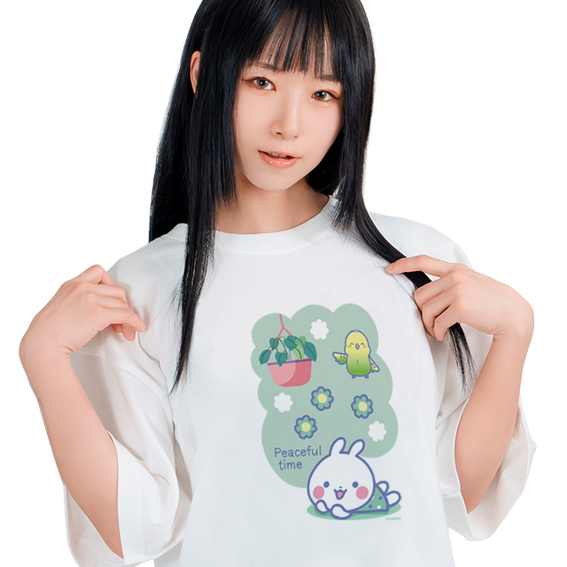 マキたんT【白】-うさぎさん-