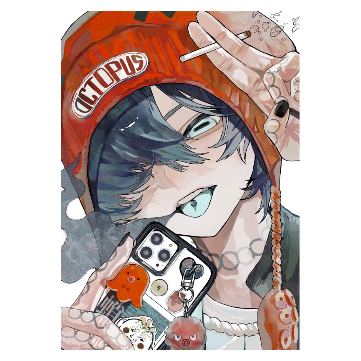 たマごT【白】-蛸-