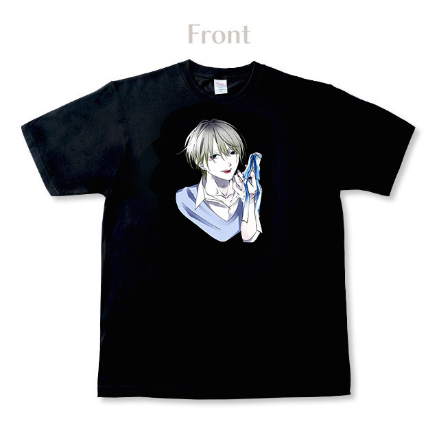 宇薄准 黒Tシャツ