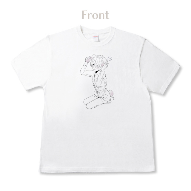 鈴木朔  うさ耳 Tシャツ