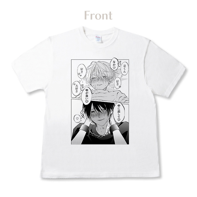 京朔　ビッグプリントTシャツ