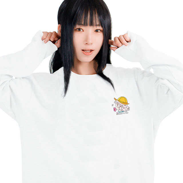 はなざき ワンポイントロングTシャツ　小学校にいた強者達(花園蜜花)