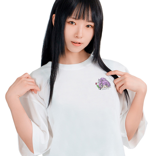 はなざき ワンポイントTシャツ 小学校にいた強者達(字見小豆)