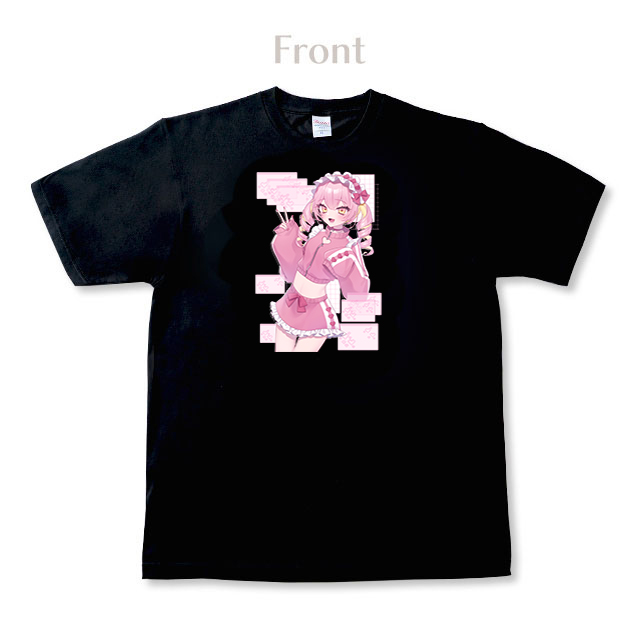 かわいい信仰【黒】Tシャツ3